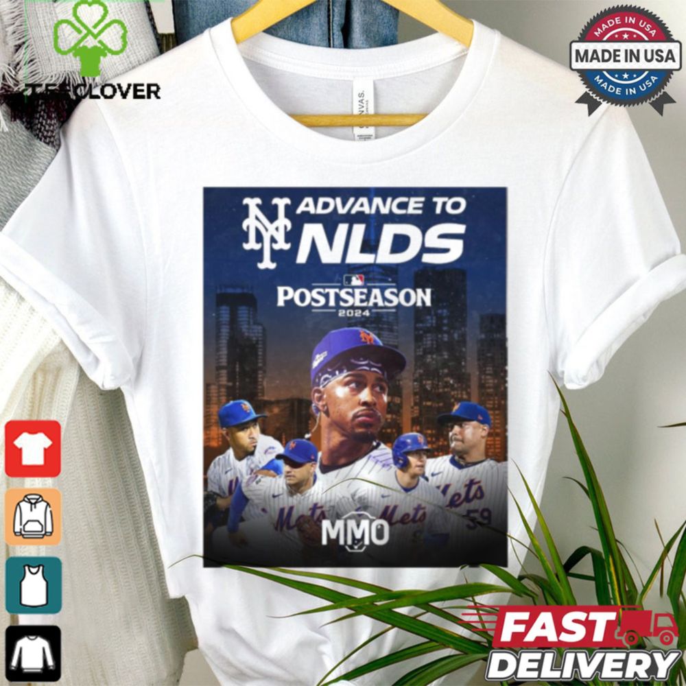 New York Mets Advance to National League Division Series MLB 2024 Postseason 2024 Poster t shirt - Teeclover