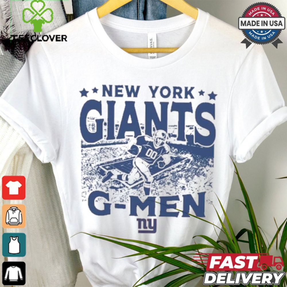 New York Giants Gameday D Men Vintage Stadium Shirt - Teeclover