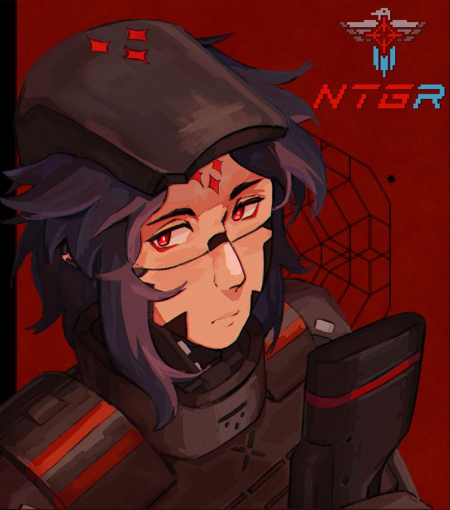 drawing of an ngtr replika unit (replika by wolvzephyr)