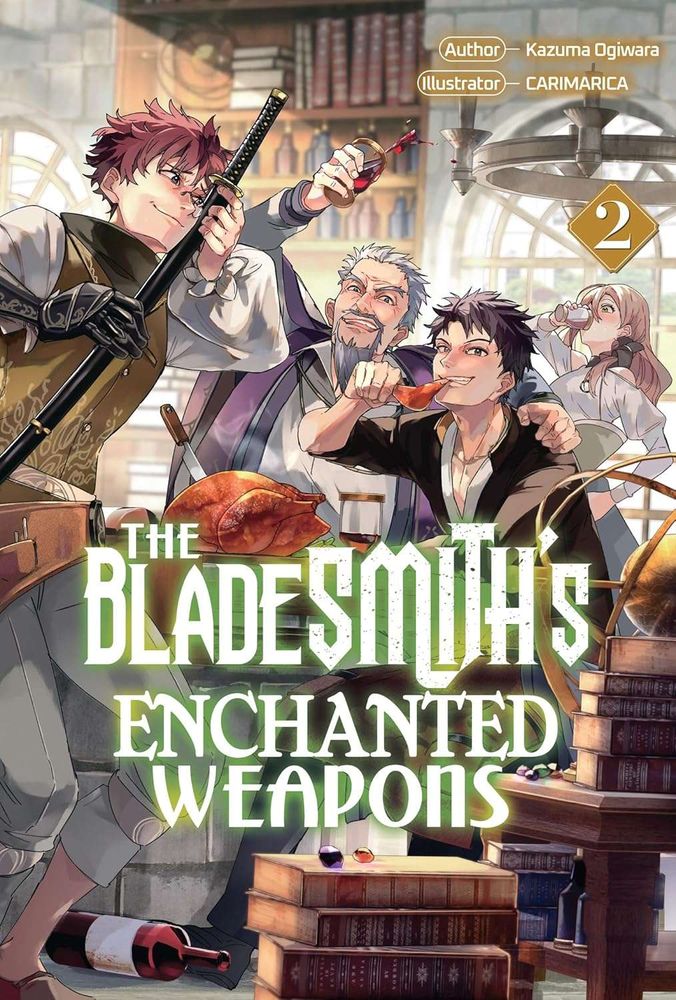 The cover shows the main cast eating, drinking, and partying in Lutz's new residence.