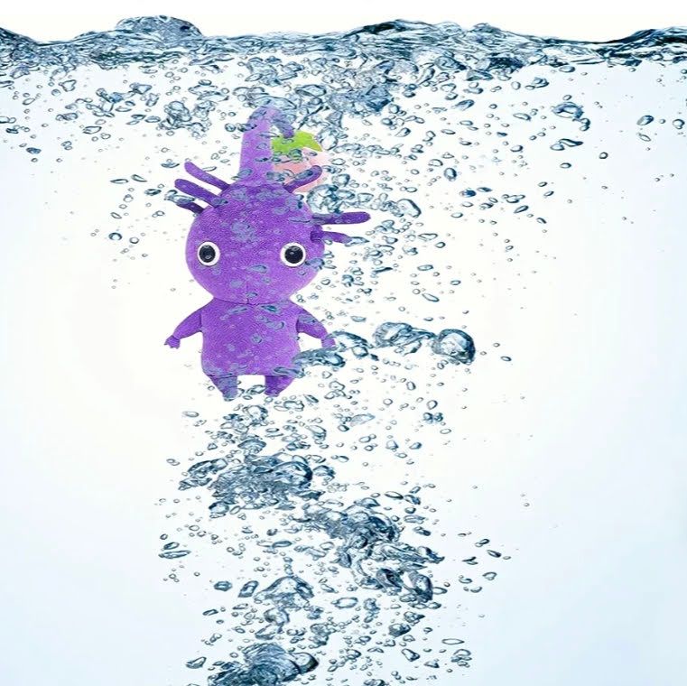wet purple pikmin
