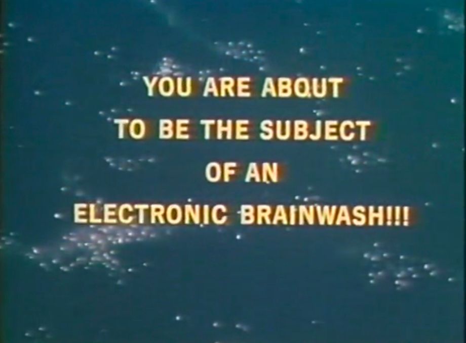 Clip from a weird video called Brainwash '72 found on the Internet archive