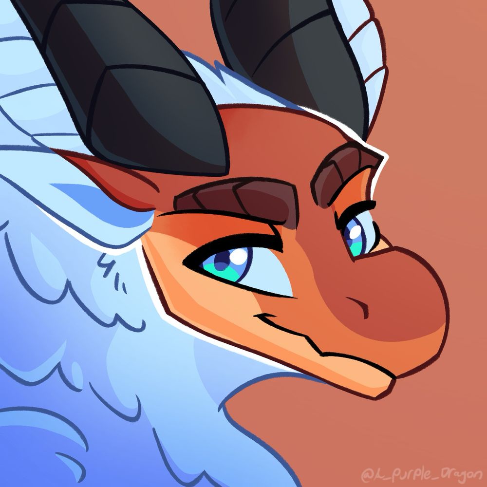 A fire moth dragon icon commissions from 2024.