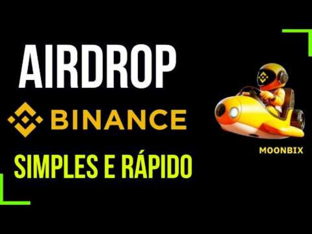 BINANCE AIRDROP MOONBIX MINI APP TELEGRAM I GRANDE NOVIDADE CRIPTO