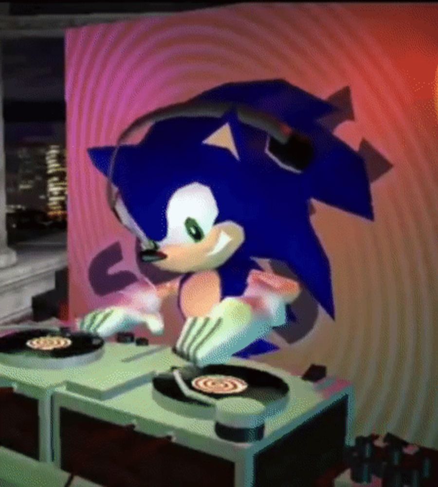 Dj Sonic Sonic Dj GIF