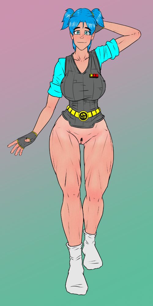 Vela from Jet Force Gemini with no pants.