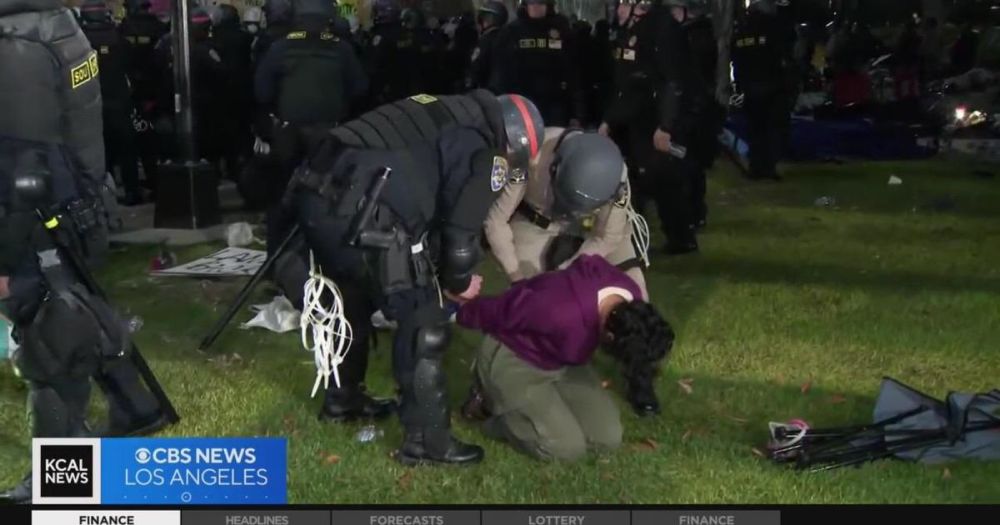 Over 200 people arrested at pro-Palestinian encampment on UCLA campus