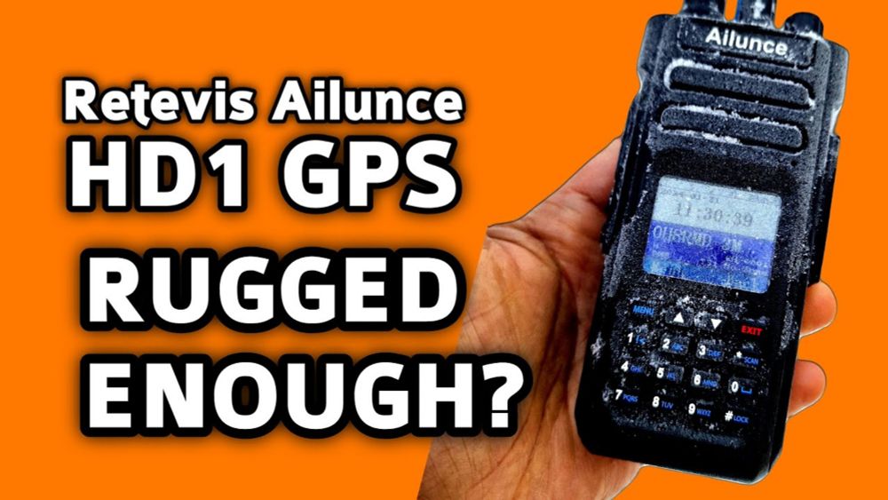 My First DMR Radio | Ailunce HD1 GPS