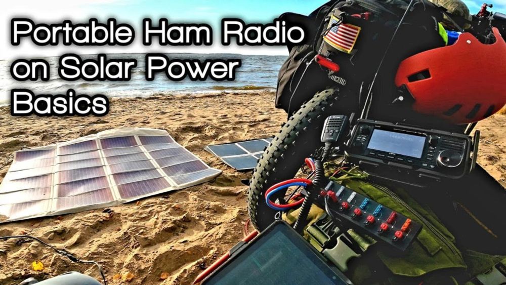 Portable Ham Radio on Solar Power Basics