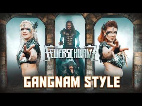 FEUERSCHWANZ - Gangnam Style (PSY Cover) (Official Video) | Napalm Records