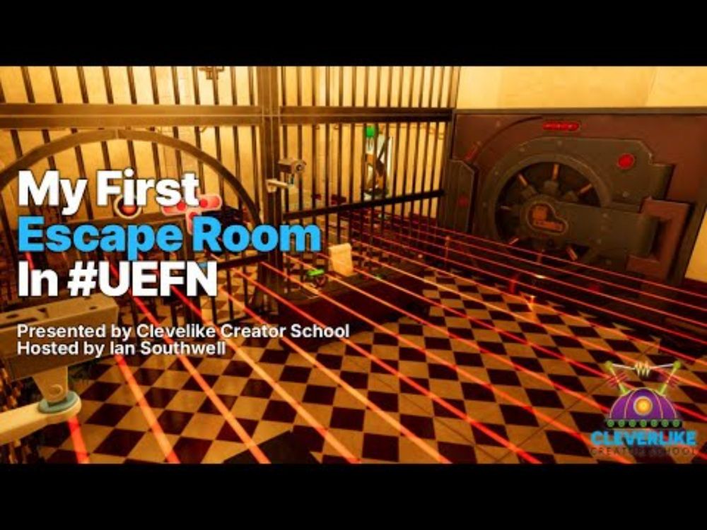 #FREE #UEFN Escape Room Course for #Fortnite