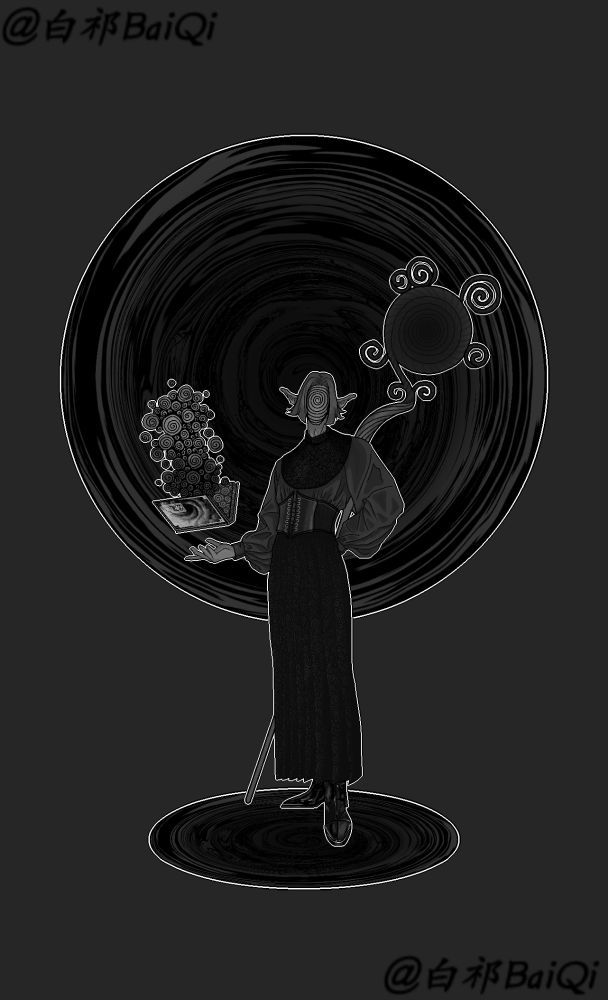 是自设，名字叫白祁(ʃƪ＾3＾）