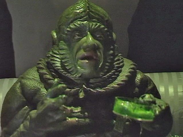 The late Nabil Shaban as Sil in DOCTOR WHO
