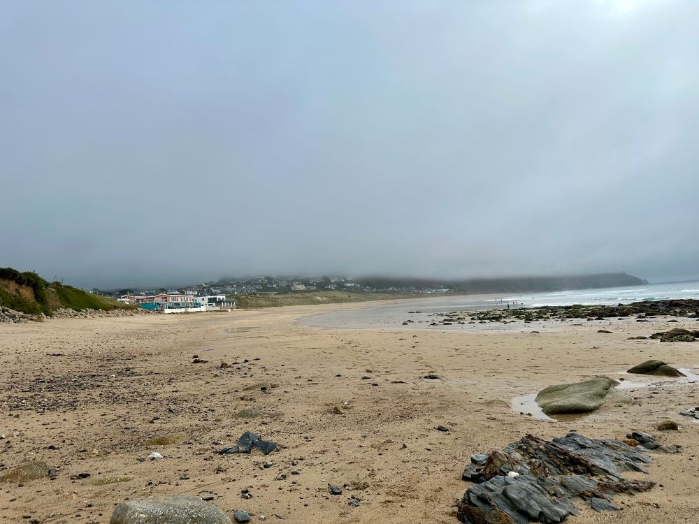 Dog walk on Praa Sands/Hendra