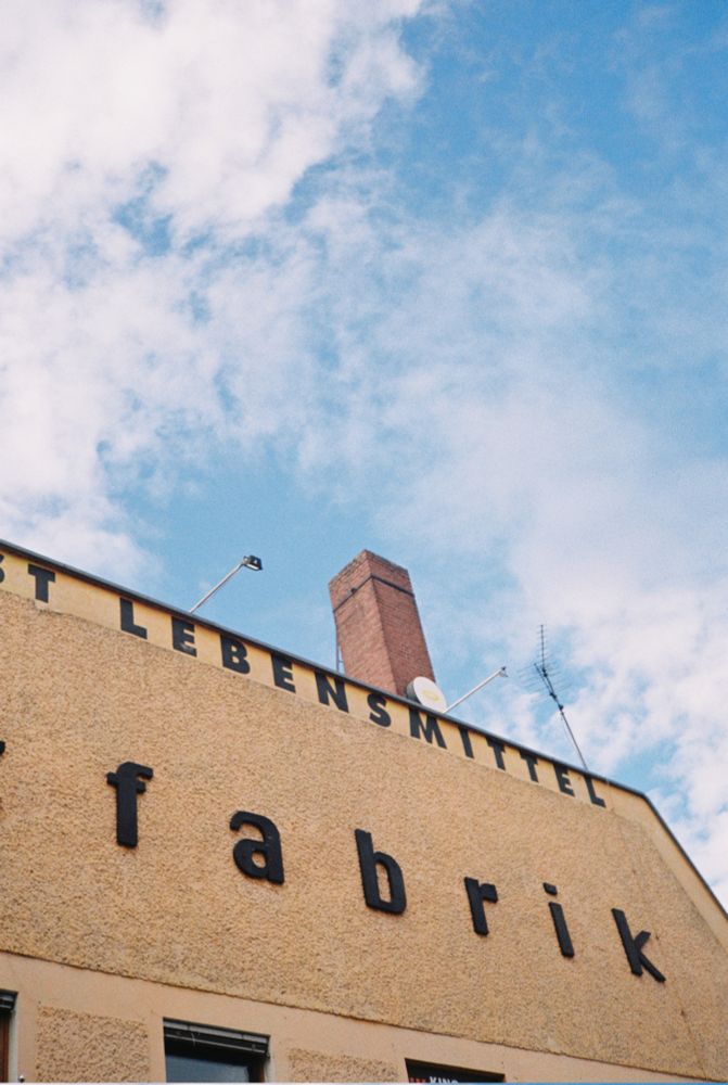 Brotfabrik in Pankow. Shot on Konica C35 Automatic w/ #35mm film kodakcolor 200.
