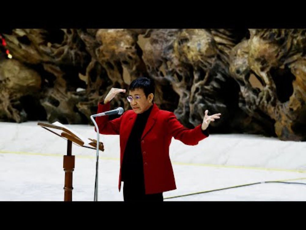 Maria Ressa speech at Vatican: Hope comes from action