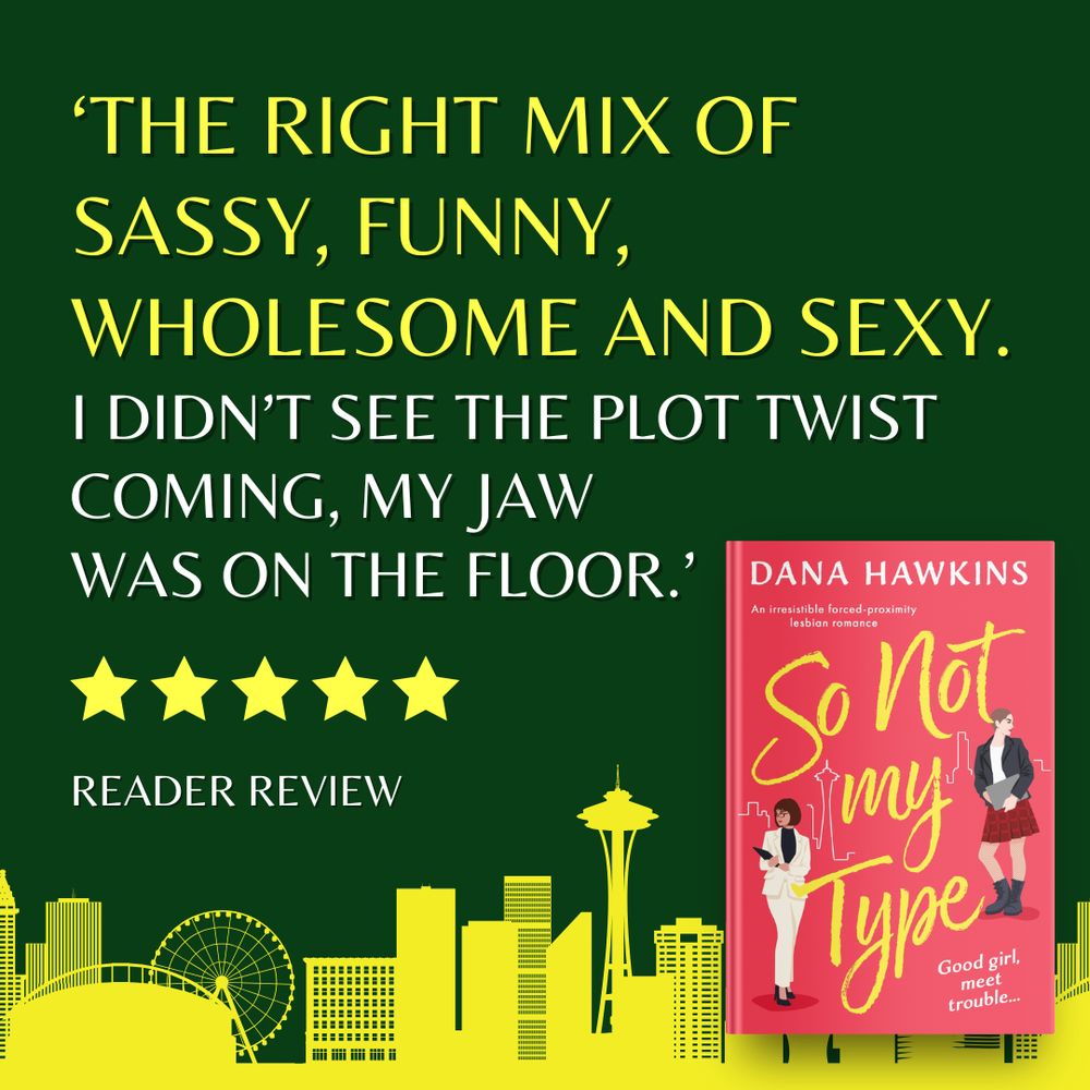 A  five star review for the book so not my type