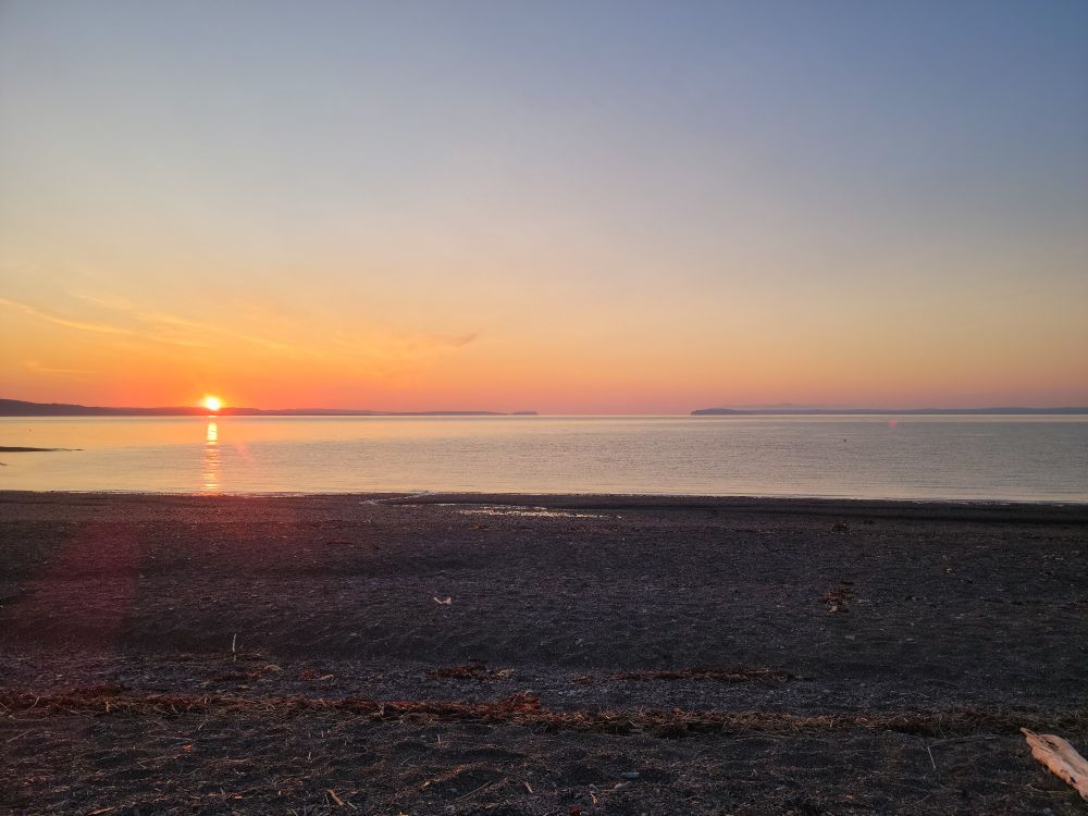 Sunset on the Bay of Fundy