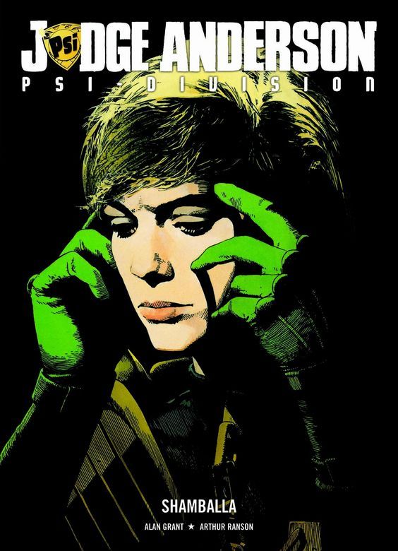 Judge Anderson - Shamballa. Art by Arthur Ramson