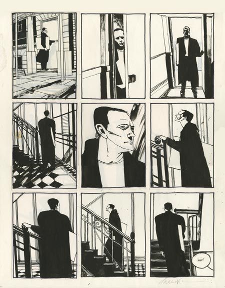Page of Cages by Dave McKean