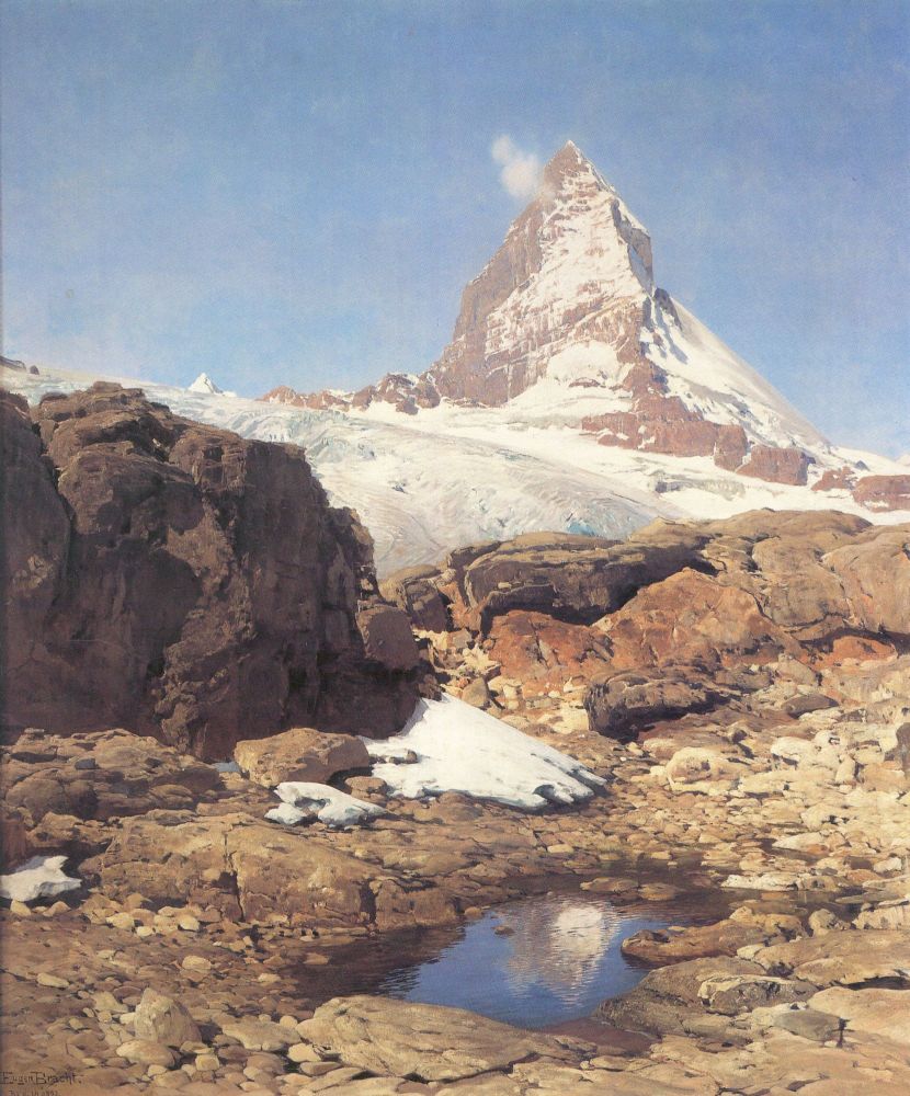 Painting by Eugene Bracht