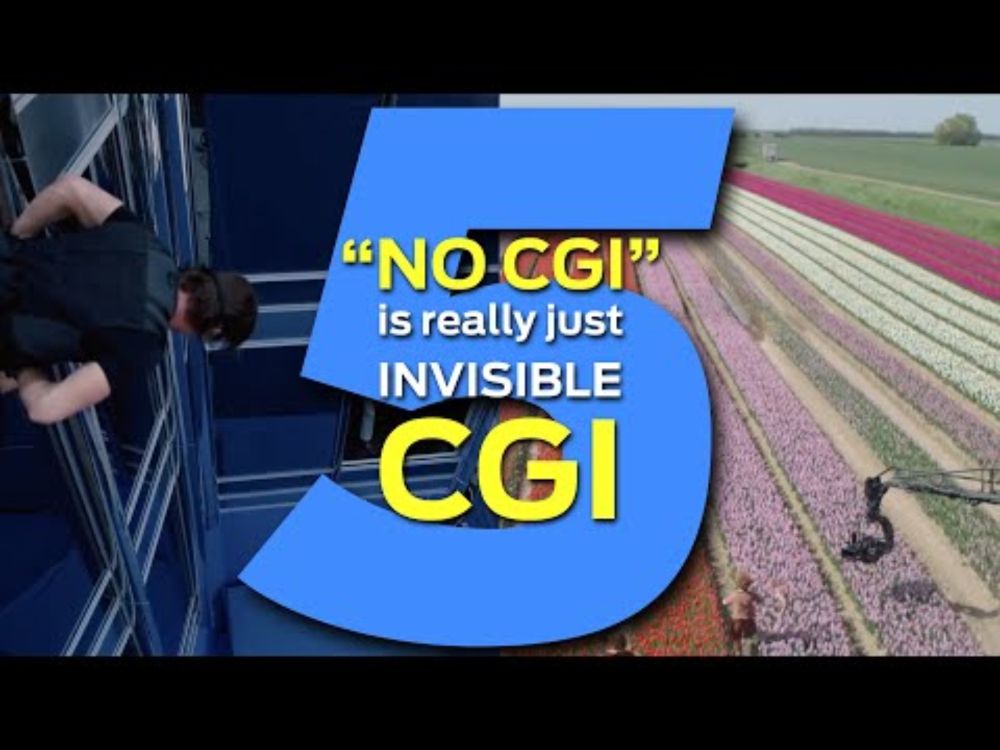 "NO CGI" is really just INVISIBLE CGI (5/5)