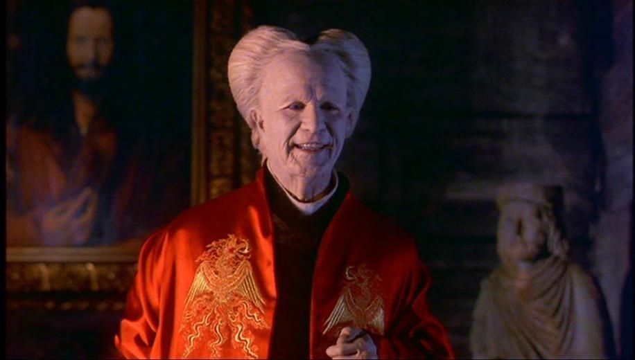 Gary Oldman as old dracula in Bram Stoker's Dracula 
