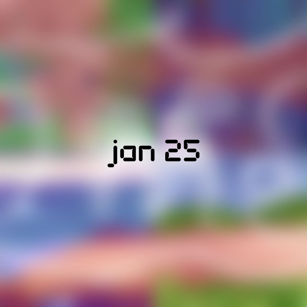 Blurred out cover art with the text "jan 25" overlayed.