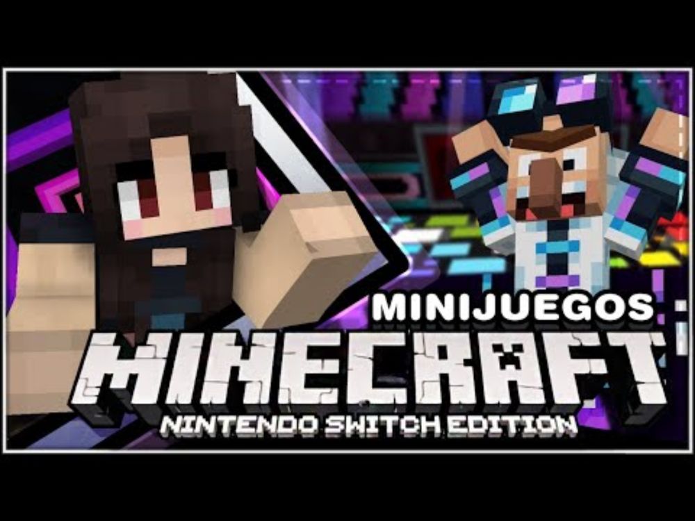 Block party ► MINECRAFT: minijuegos The HIVE | Nintendo Switch