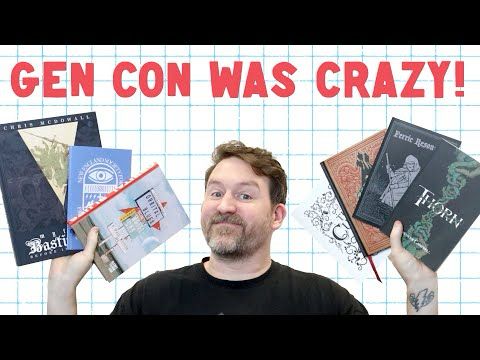 So many cool TTRPGs at Gen Con!