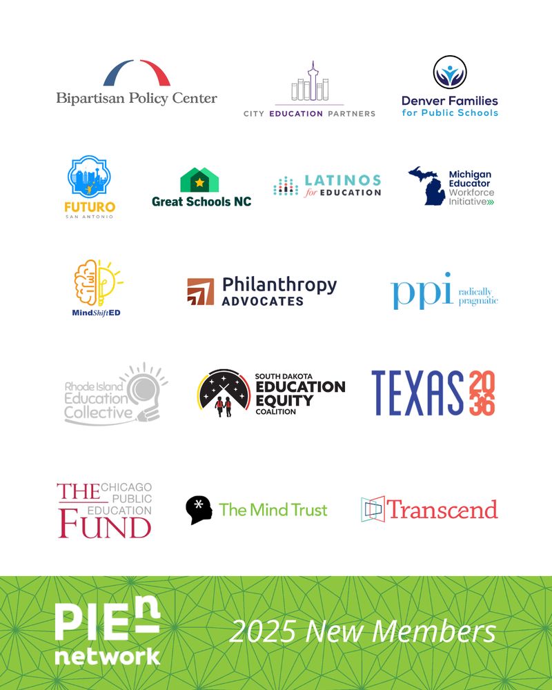 photo collage of all of PIE Network's new members' logos