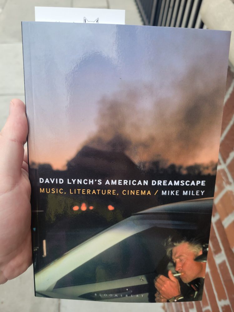 The cover of the book "David Lynch's American Dreamscape" by Mike Miley