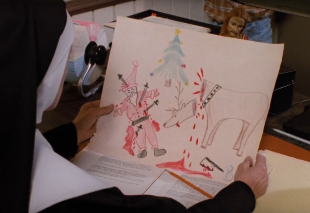 Billy's drawing from Silent Night, Deadly Night