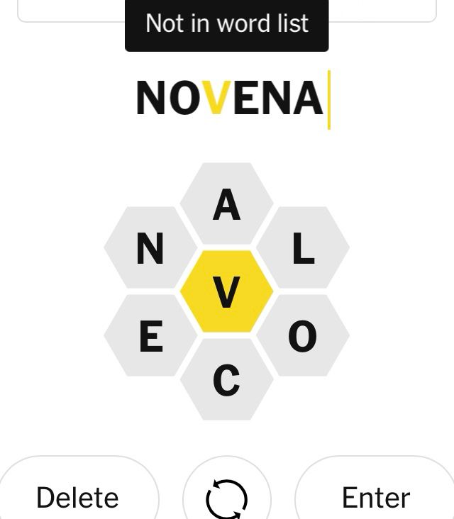 Novena - it’s a word