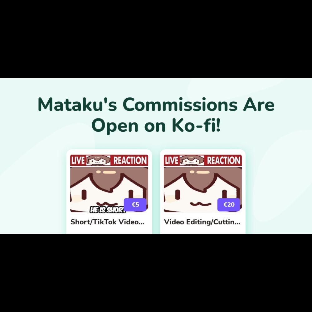 Mataku's Ko-fi Commissions