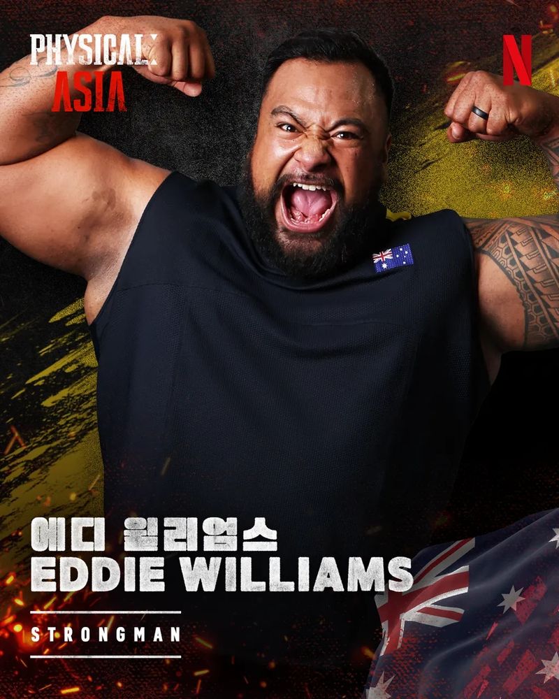 Eddie William Strongman Team Australia