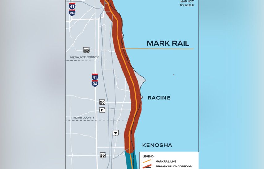 Wisconsin cities advance MARK passenger rail plan to Chicago