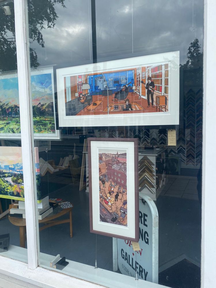 They look nice in frames…