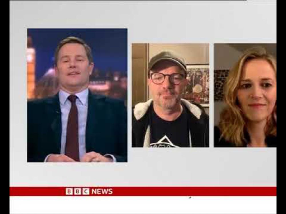 Christhebarker on BBC News talking about #sgtpepper2023