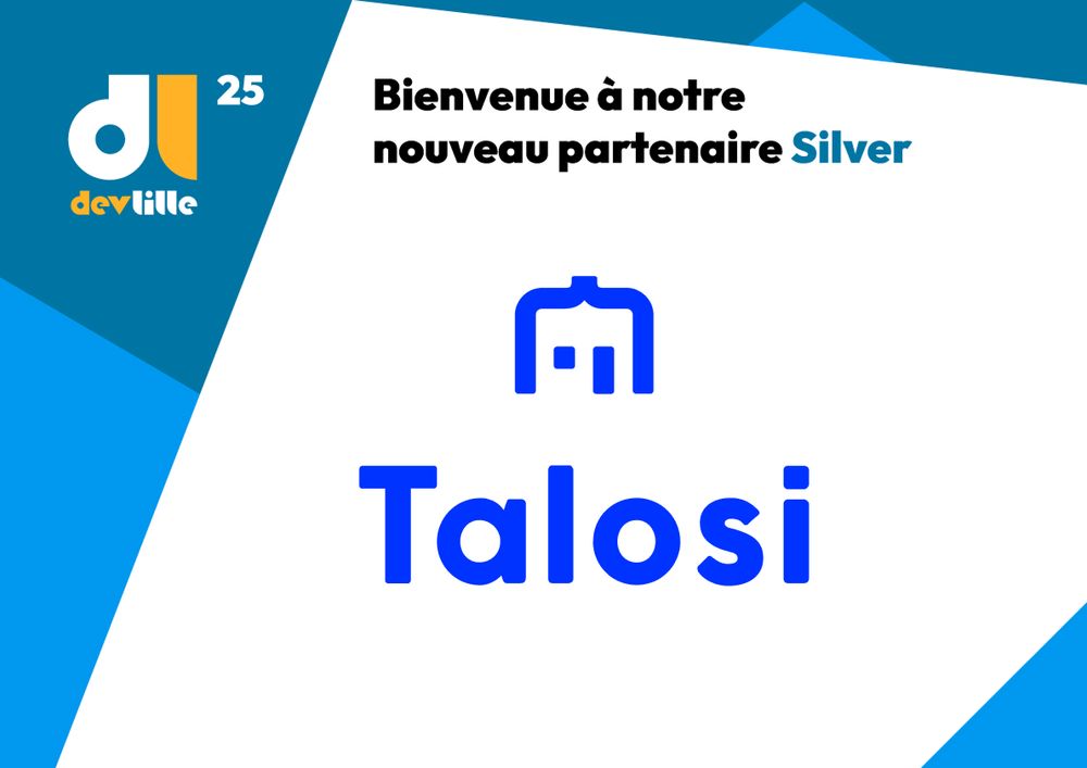 Bienvenue à notre nouveau partenaire Silver : Talosi