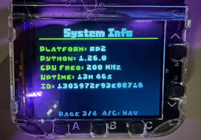 Hacking the WiFi-enabled color screen GitHub Universe conference badge @simonw