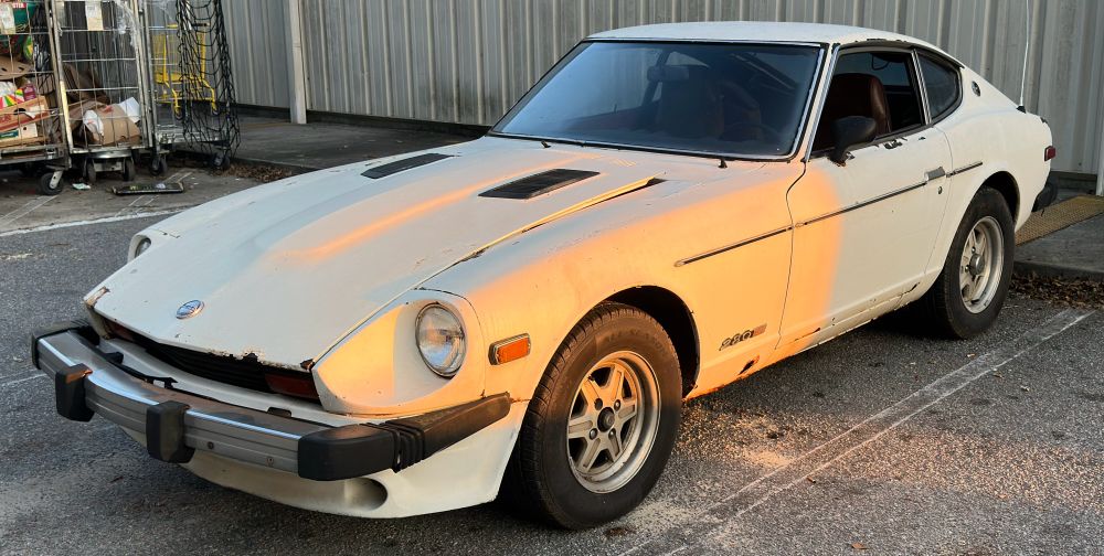 It’s my 280Z! Parts availability isn’t wonderful! This car needs one of everything! I wonder why Datsun stopped selling cars here :^)! This car is so cool holy sh