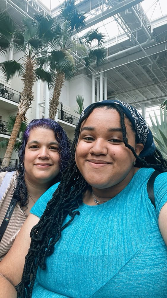 Wendy and Jasmine posing together as a proud mom
And daughter combo.