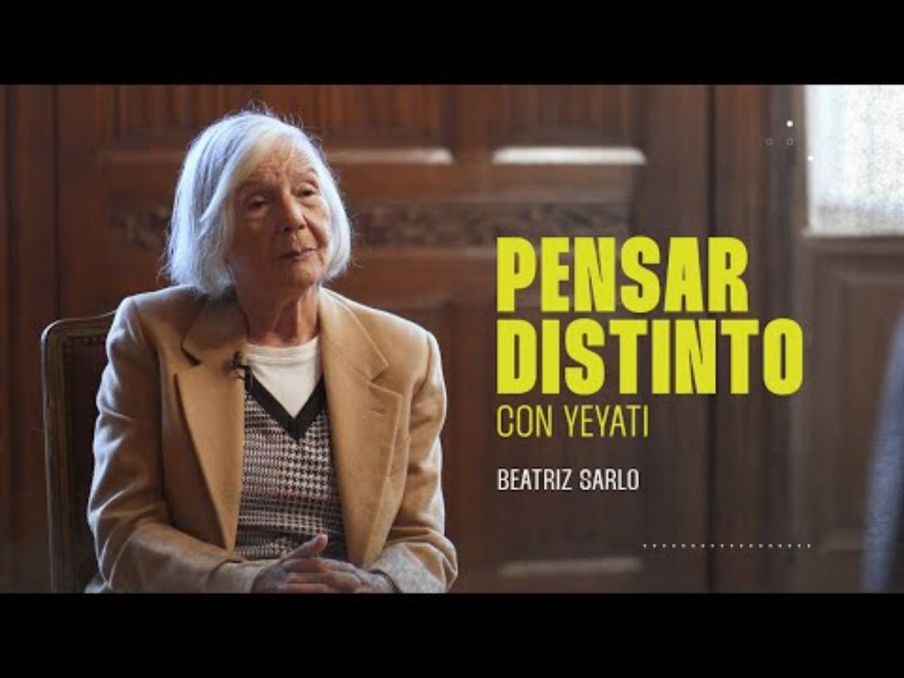 Beatriz Sarlo, con Levy Yeyati: “A los políticos los juzgo viendo cómo les fue en su territorio”