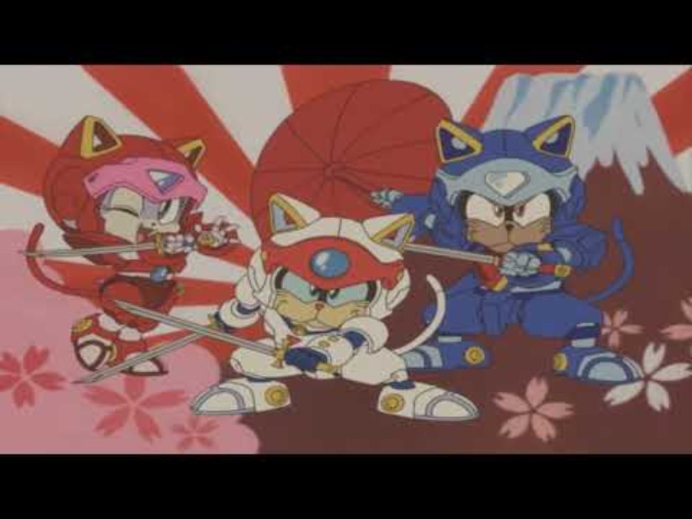 Samurai Pizza Cats THe CAts MAshed #gamingvideos