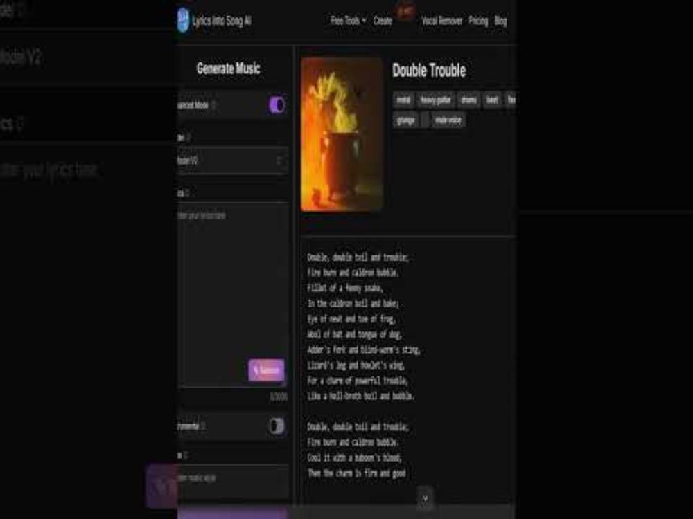 DoubleTrouble Ai MUshed #music #ai #metal