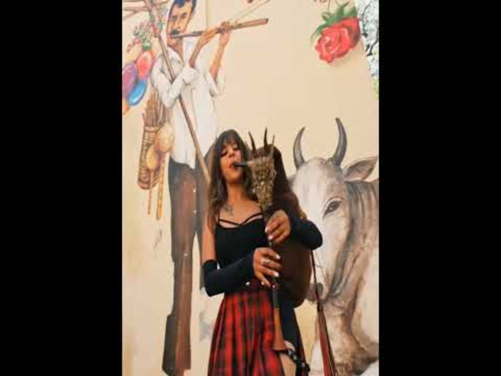 Goddesses of Bagpipes Thunder Struck MUshed #music