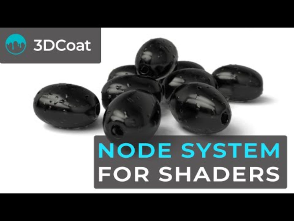 3DCoat Tutorials. Node System for shaders.