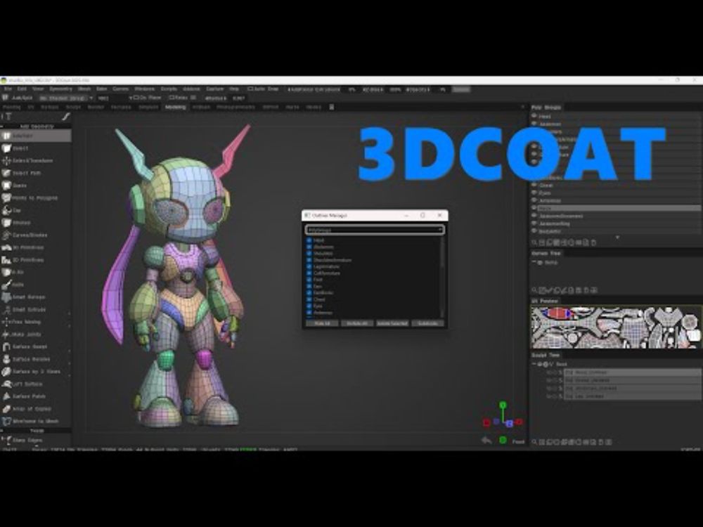 I’m Building an Outliner for 3DCoat – Watch the Progress