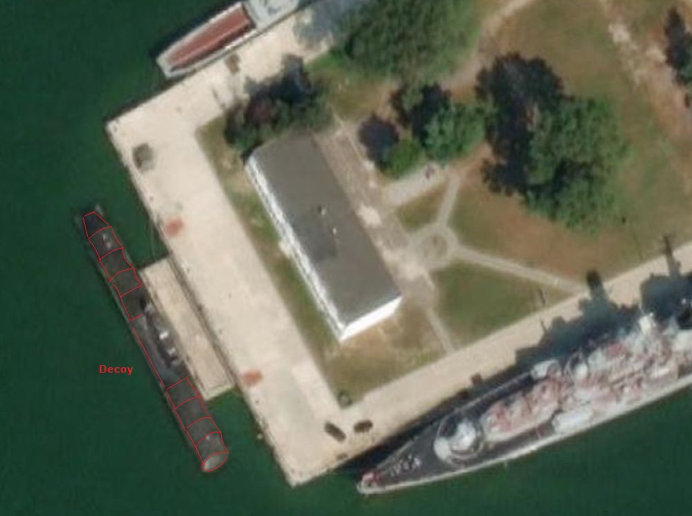 decoy submarine annotated